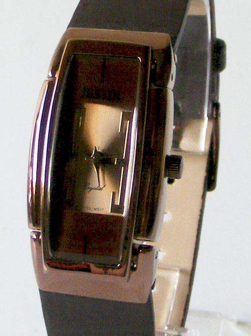 JUSTIN SLIM LADIES WATCH - BRONZ