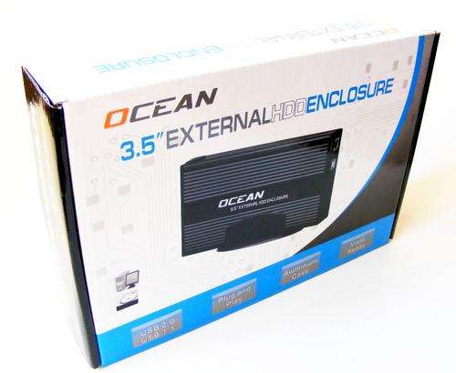 3.5" HDD Enclosure box. Supports IDE Hard Drive