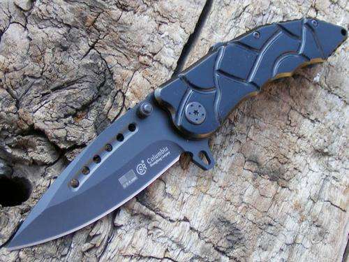 SR(TM) Columbia pocket knife - SRB418 - Black