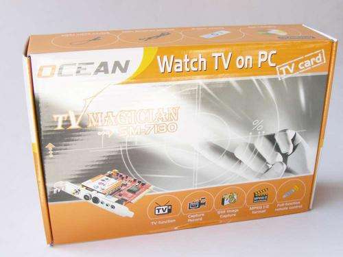 NEW MODEL - TV TUNER CARD  - PLAY, PAUSE , RECORD TV SHOWS + REMOTE CONTROL