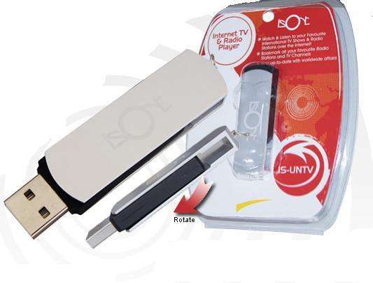 WORLDWIDE INTERNET RADIO AND TV USB DONGLE - WATCH AND LISTEN TV AND RADIO ANYWHERE IN THE WORLD