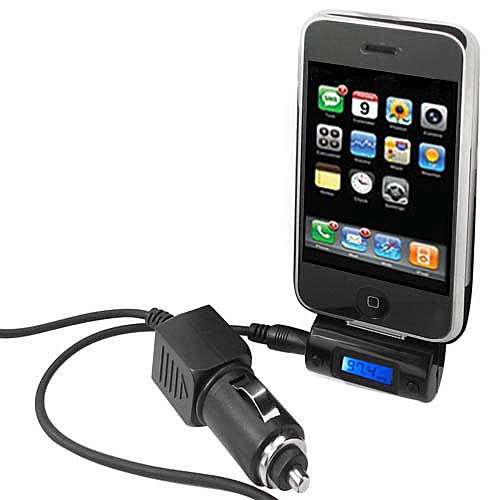 FM Transmitter & Remote Control For iPHONE 3G - 3GS - 4G & IPOD
