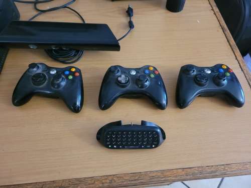 xbox 360 plus extra 500gb harddrive, kinect and games