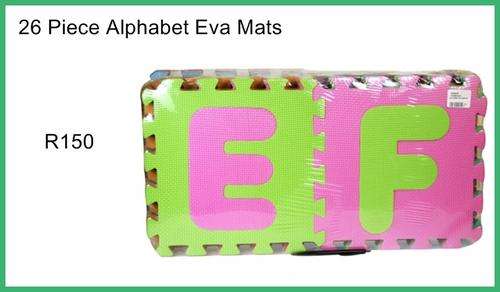 26 Piece eva mats - full alphabet