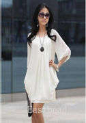 Chiffon short dress / shirt