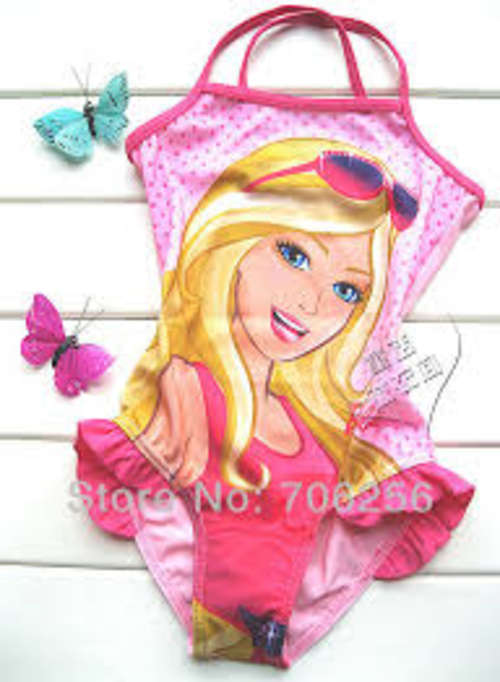 Barbie Costume Swimming costume swimwear 7-8 years