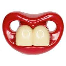 Funny bunny teeth dummies