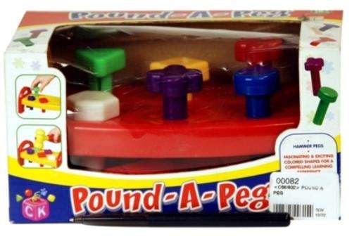 Pound a peg