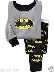 Boys batman pyjama set 6-7 years