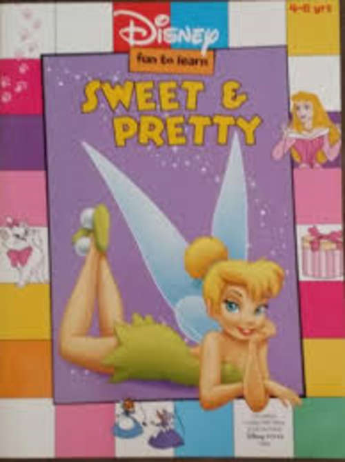 Sweet and pretty activity colouring book