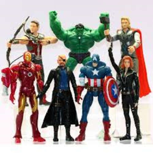 Avengers captain america iron man hulk ation figure playset