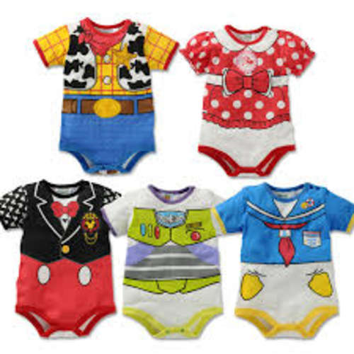 Disney baby infant romper grows toy story minnie mouse mickey mouse