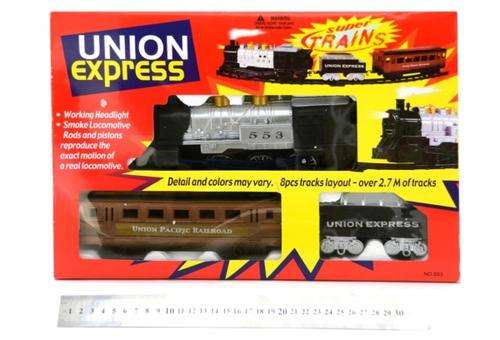 battery operated train set with tracks