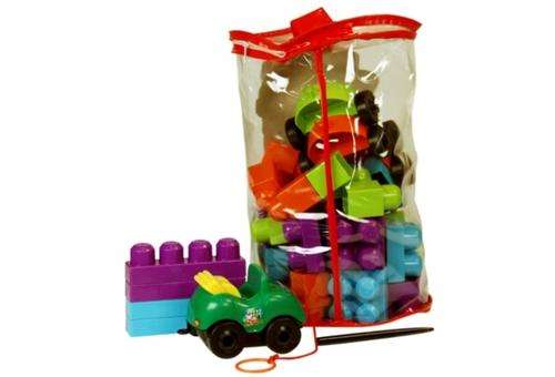 baby toddler large happy bricks building block set with bag