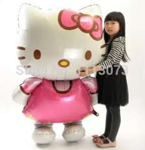 kids girls hello kitty party supply large foil balloon