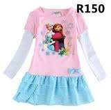 Girls frozen princess elsa winter dress 3-4 years