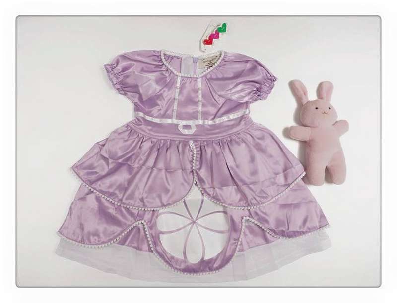 Girls baby toddler princess sofia the first 2-3 years