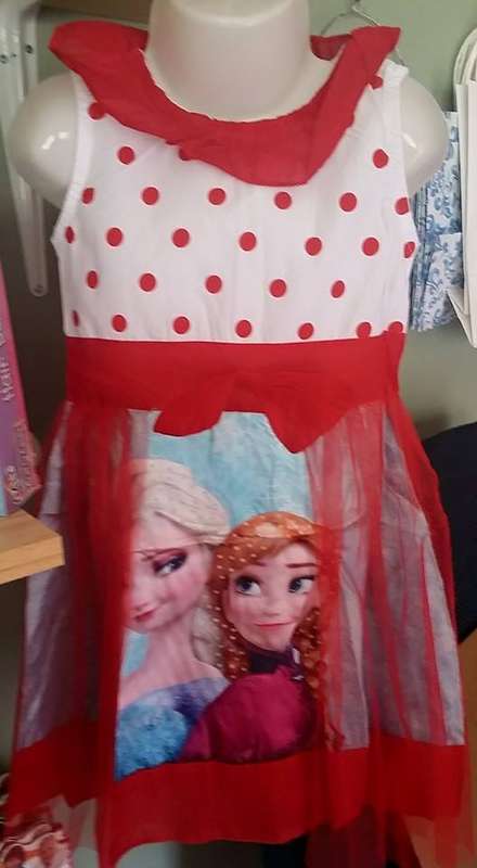 Frozen girls princess elsa anna tutu dress 7-8 years