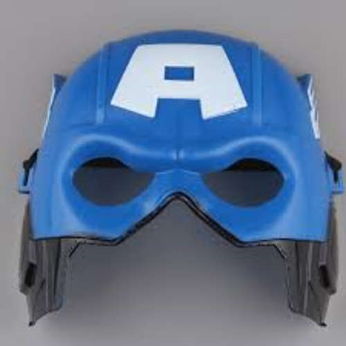 boys superhero captain america mask