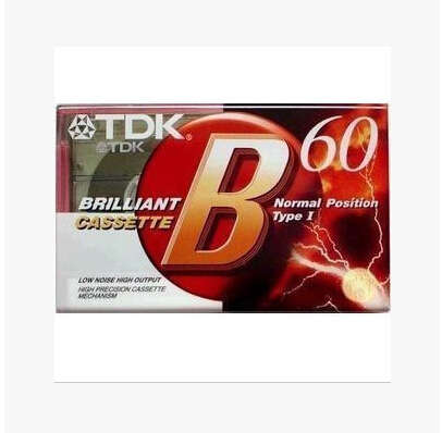 Vintage TDK B60 Audio Cassette Tapes Sealed