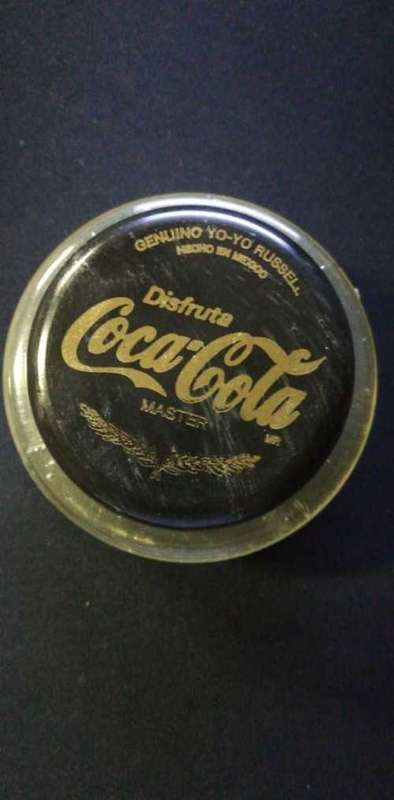 Vintage Original Black Russell Coca-Cola Yo-Yo