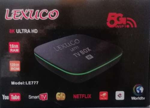 Lexuco Andriod HD TV Box. YouTube Netflix