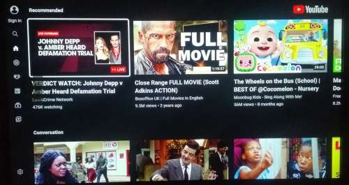 Lexuco Andriod HD TV Box. YouTube Netflix
