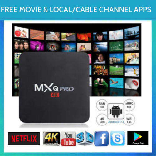 22` Royal 1080p Led TV and MQX PRO 5G 64GB TV Box BUNDLE