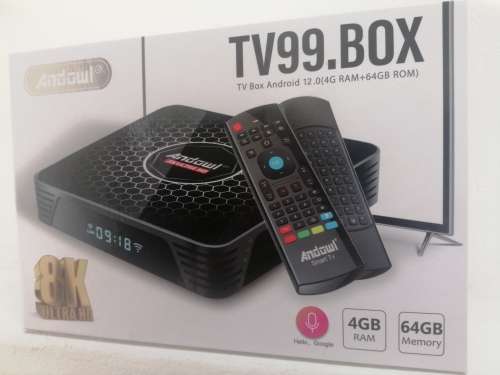 EXPERIANCE ANDROID TV Like NEVER BEFORE. 3 IN 1 KEYBOARD Inc VOICE INPUT  with TV99 TV Box
