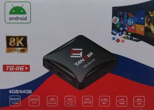 TG-116 8K UHD 2GB Ram & 32GB Storage Android TV Box