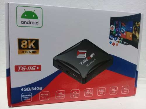 TG-116 8K UHD 2GB Ram & 32GB Storage Android TV Box