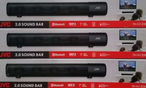 JVC 2.0 SOUND BAR (42 cm)  USB Powered and Rechargeable Battery