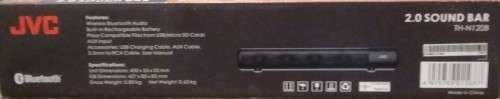 JVC 2.0 SOUND BAR (42 cm)  USB Powered and Rechargeable Battery