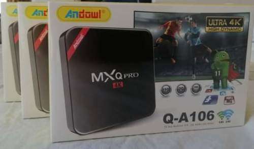 Original MXQ 16GB Storage and 2GB Ram, Comes with Streaming APPS and LIVE Channels