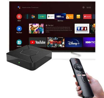 Netflix & Disney Showmax (DStv) .Certified Android 10 ATV 5Ghz Wi-Fi  Chromecast Built in