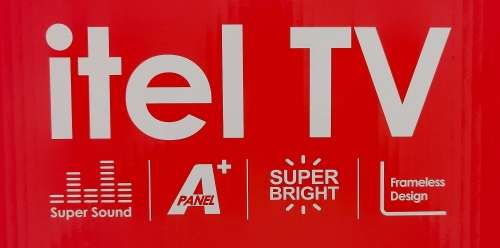 Itel 32 Inch Frameless Non Smart HD Tv Built in Media Player and Photo Viewer