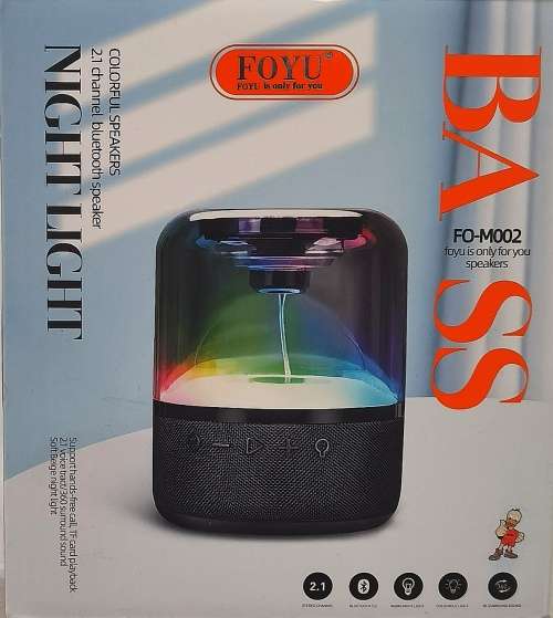 3D Surround Bluetooth Speaker with LED FO-M002
