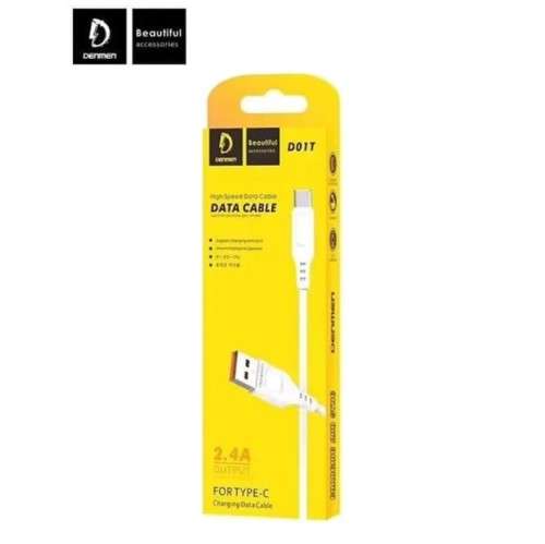 Denmen TYPE C Data Cable 2.4A D01T