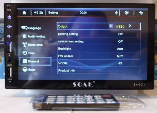 5011D &  7 Inch TFT HD Touchscreen Radio. Mp3. Mp4. Mp5 Bluetooth 7LED Backlights 60w