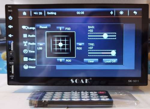 5011D &  7 Inch TFT HD Touchscreen Radio. Mp3. Mp4. Mp5 Bluetooth 7LED Backlights 60w