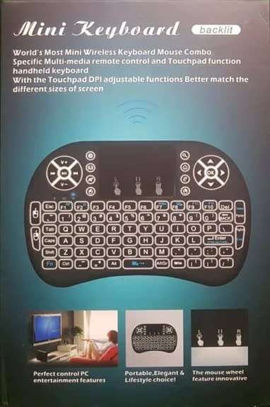 Mini Touchpad mouse with keyboard for Android Tv Box and Smart TV`s