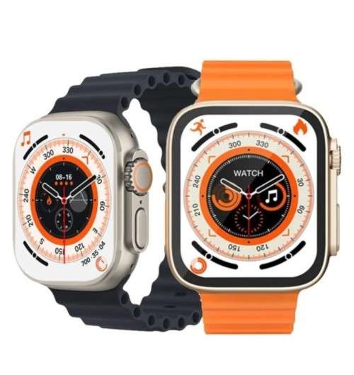 LM39 Ultra SMART Watch with fitness tracker 4 Strap Colors