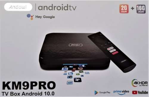 Google Certified Andowl Mecool Km9 Pro 4k HDR Android Tv Box