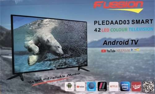 FUSSION 42 INCH 1080p HD SMART Television pledaad03