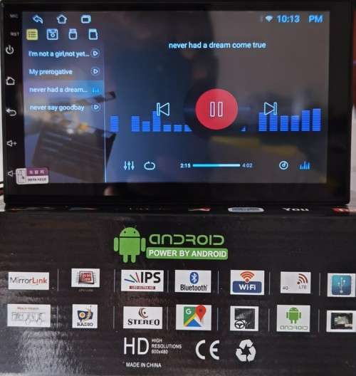 Full Android TS7` Large Touch Screen GPS Car Radio Google Maps Downloadable Themes