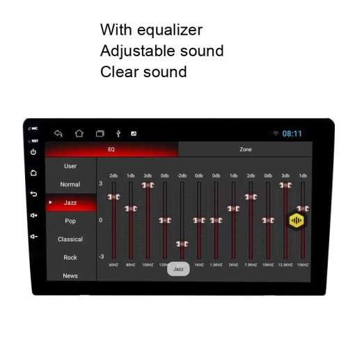 Full Android TS7` Large Touch Screen GPS Car Radio Google Maps Downloadable Themes