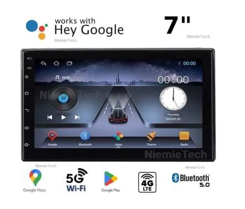 Full Android TS7` Large Touch Screen GPS Car Radio Google Maps Downloadable Themes