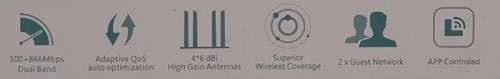 LB-LINK AC 1200mbps Dual Band 2.4G & 5.8G Gigabit Router