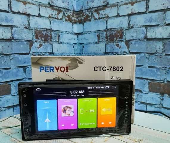 Toyota Pervoi CTC-7802 7 inch Android GPS Multimedia System Touch Screen