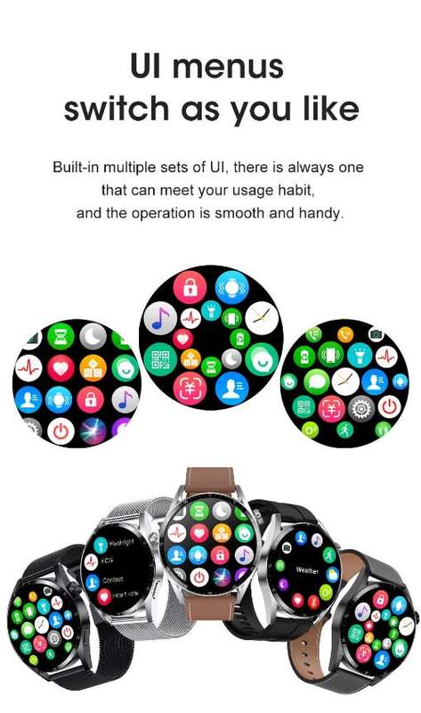 QU9 New ECG+PPG AMOLED Screen Smart Watch Bluetooth Calls Music Player Man Watch Sports Waterproof